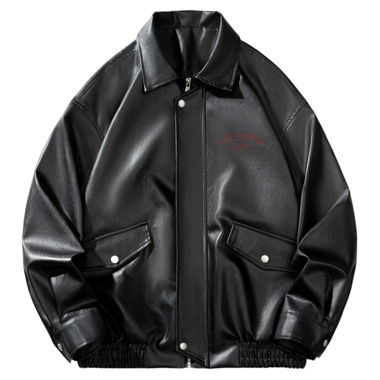 Oversized Leather Jacket - Unisex